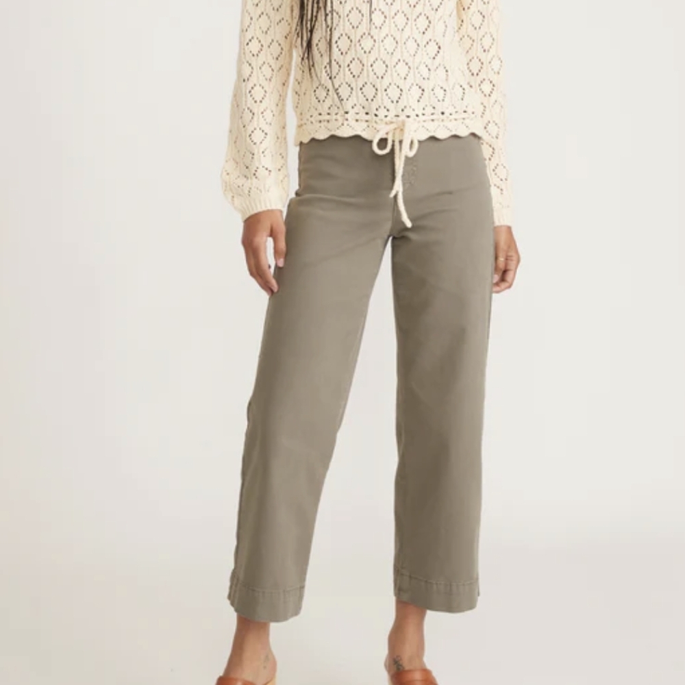 Marine Layer Bridget Pant Dusty Olive Size 2